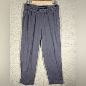 32 DEGREES COOL Linen Pull On Gray Pants Size Medium